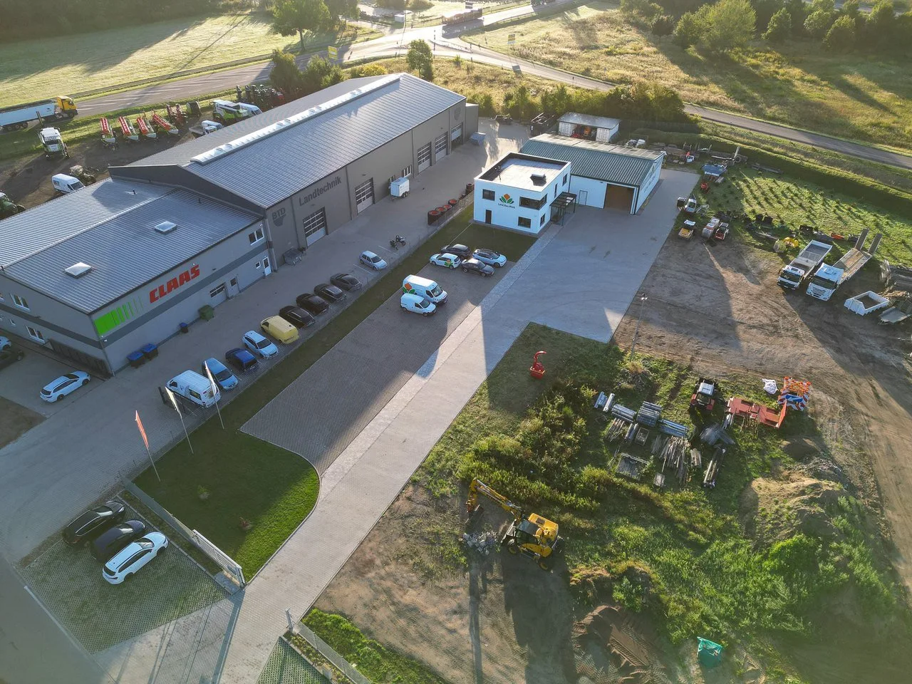 Betriebsgelände Land.Bau.Werk in Perleberg