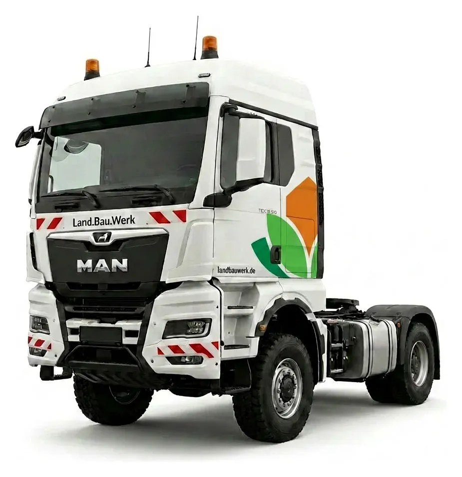 MAN TGX mit Tieflader